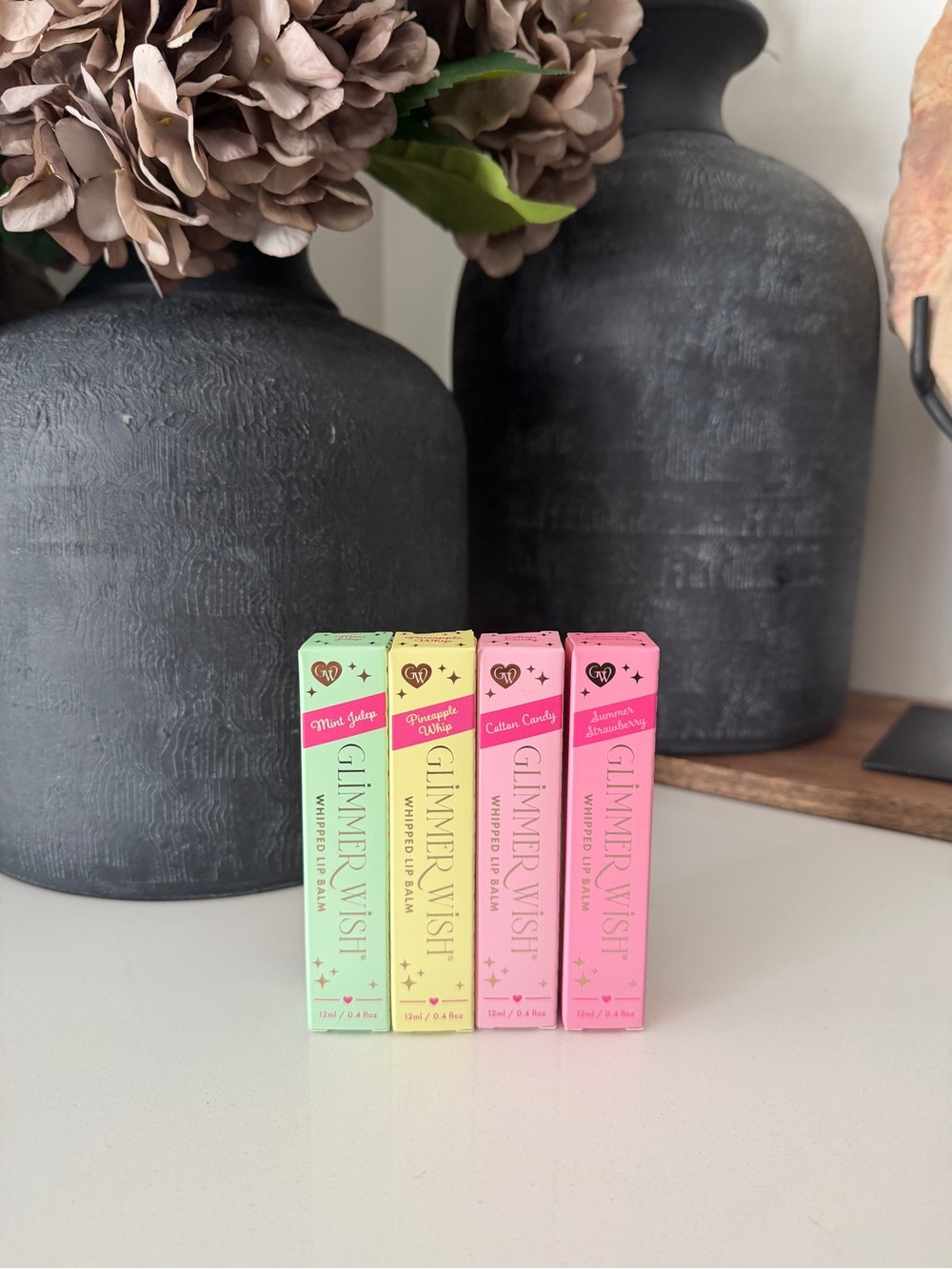 4 GLIMMER WISH WHIPPED LIP BALM BUNDLE
